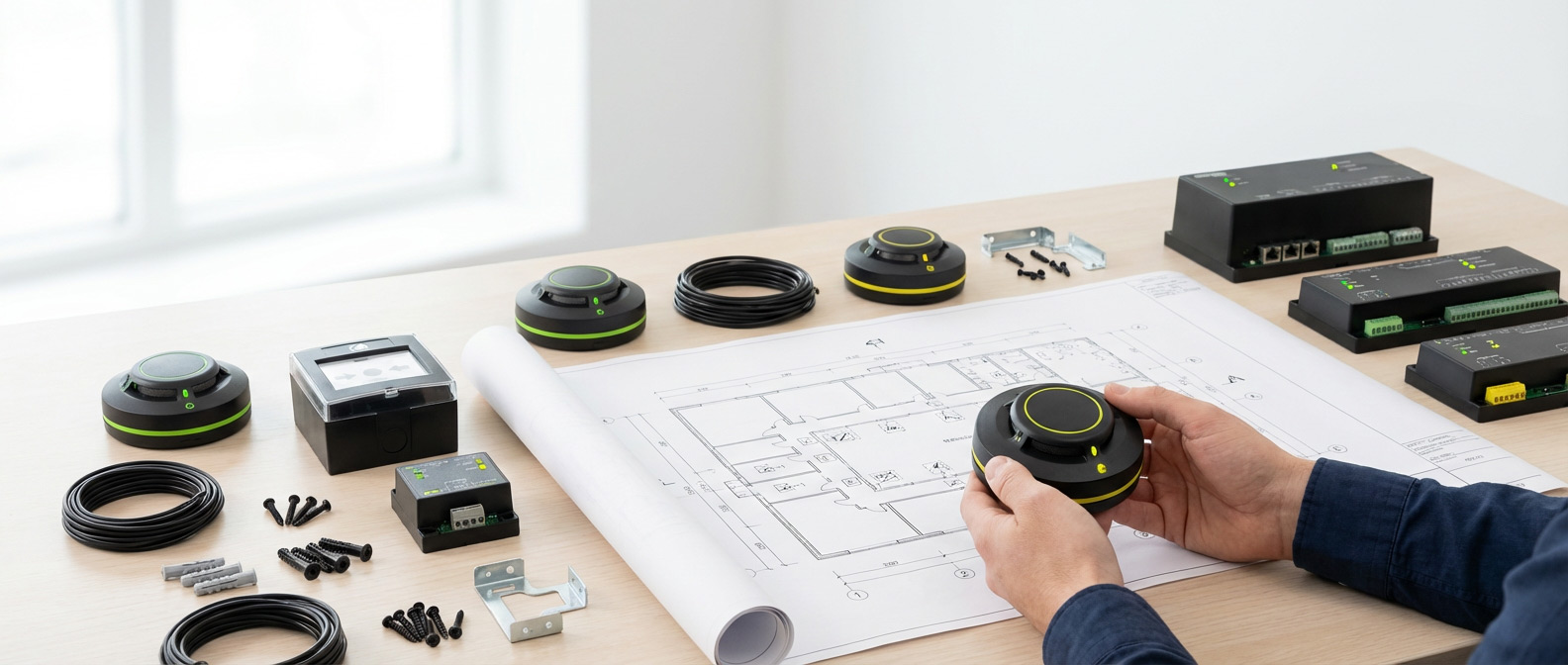 Монтаж пожарной сигнализации на объекте