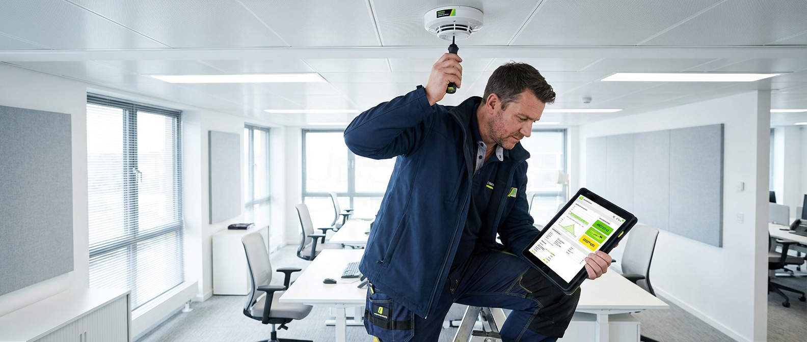 Обслуживание пожарной сигнализации на объекте