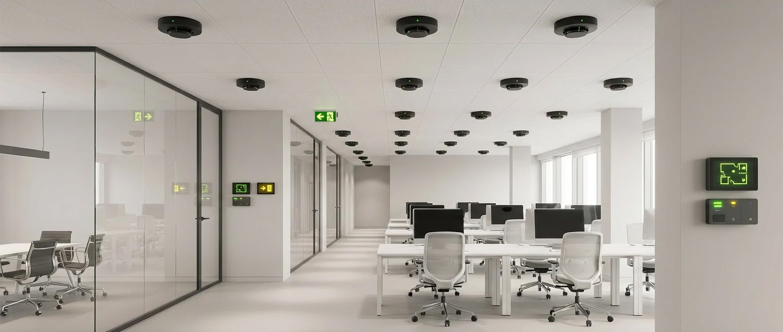 Пожарная сигнализация для офисного помещения