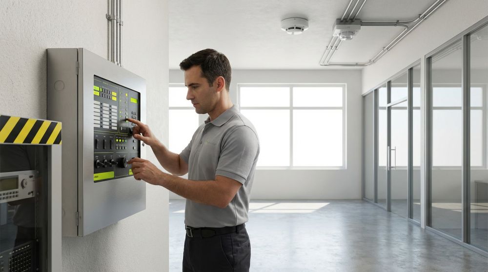 Иллюстрация к статье Обслуживание пожарной сигнализации: что входит в регламент и как снизить риск отказов в блоге Ракурс безопасности